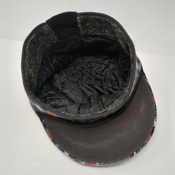 Unbranded Fitted Hat Multicolor One Size Plaid Ear Flap Quilted Blank - Picture 6 of 8